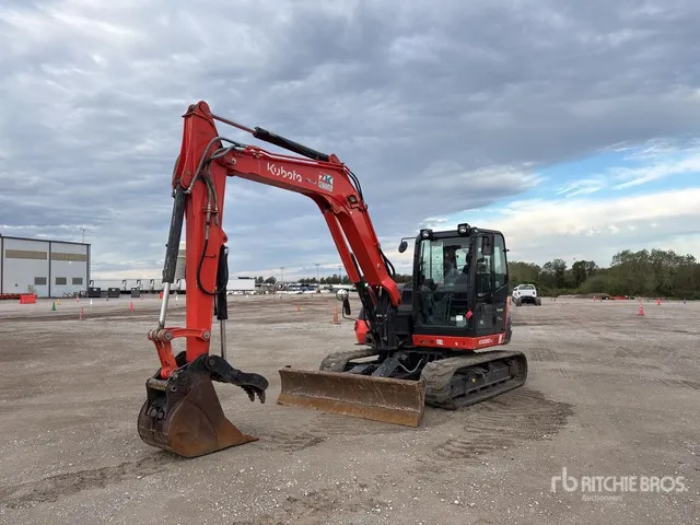 Kubota KX080-4S2 Tracked Excavator