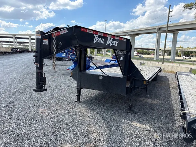 2025 Trailmax Max27-40 40 ft T/A Gooseneck Equipment Trailer