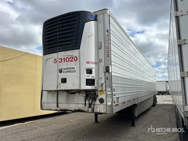2014 Utility VS2RA 53 ft x 102 in T/A Refrigerated Trailer