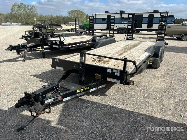 2018 Big Tex 14ET-20 20 ft T/A Equipment Trailer