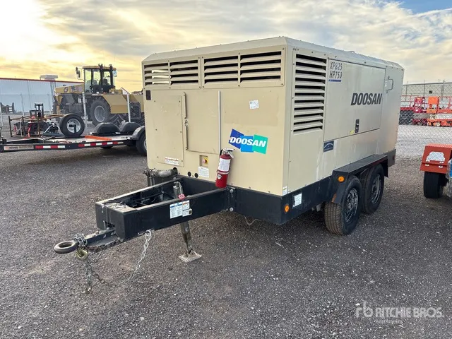 2022 Doosan XP825/HP750WCU Mobile Air Compressor