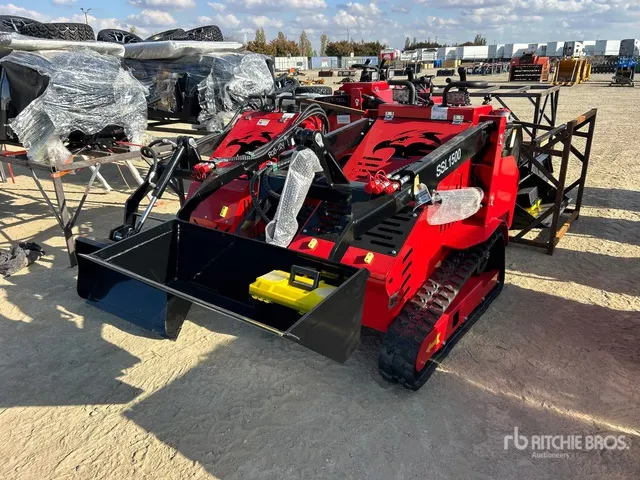 2026 SSL1500-RED Mini Compact Track Loader (Unused)