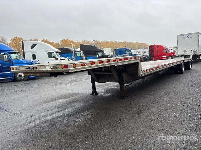 2005 Alutrec 48 ft T/A Spread Axle Step Deck Trailer