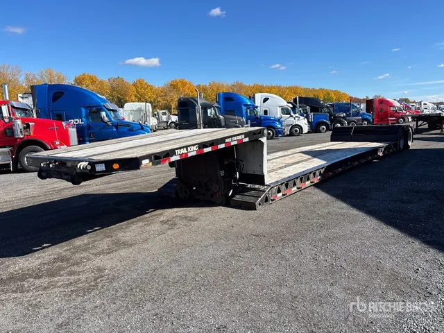 2011 Trail King 18398 kg T/A Removable Gooseneck Lowboy Trailer