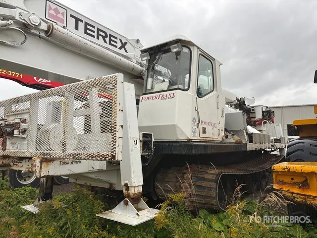 2007 PowerTraxx Crawler Carrier Aerial Lift w/ Terex Hi Ranger TM405
