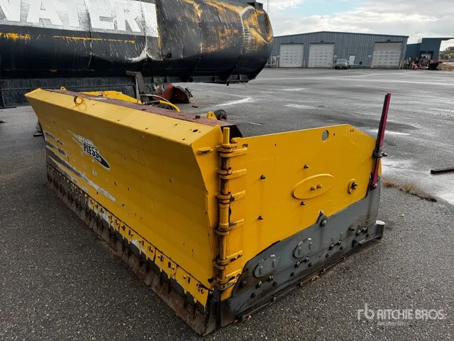 Metal Pless 24 ft 2 Way Snow Pusher - Fits Wheel Loader