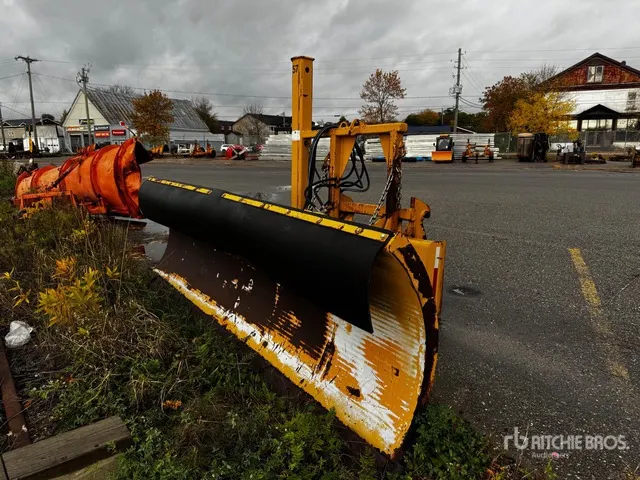 12 ft 2 Way Snow Plow - Fits Wheel Loader