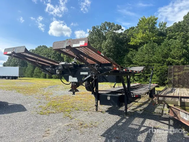 2018 Kaufman EZ 4 Tri/A 4 Car Open Car Carrier Trailer