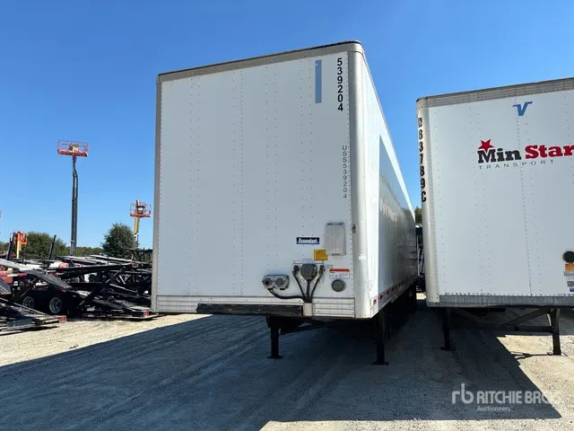 2015 Utility VS2DX 53 ft x 102 in T/A Van Trailer