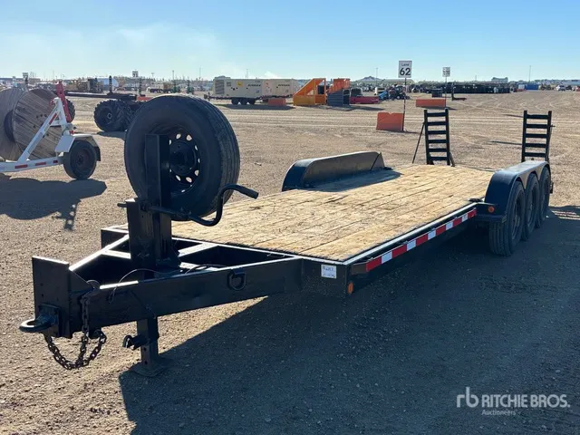 2013 Trailtech L370DT 24 ft Tri/A Utility Trailer