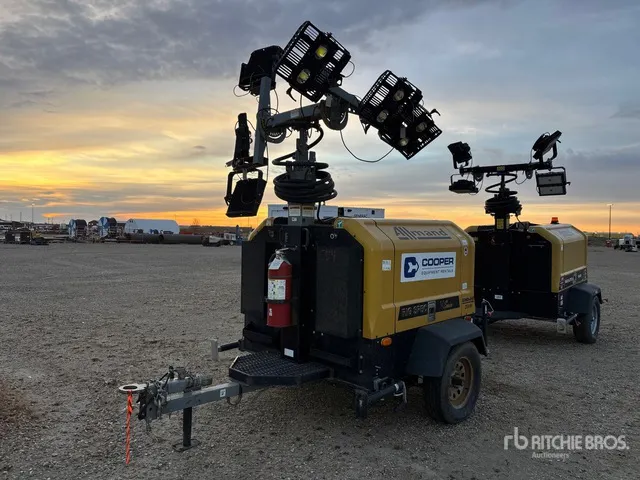 2015 Allmand Maxi-Lite V Series 20 kW Light Tower