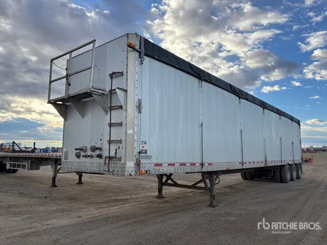 2009 Wilkins 53 ft x 102 in Tri/A Moving Floor Open-Top Chip Trailer
