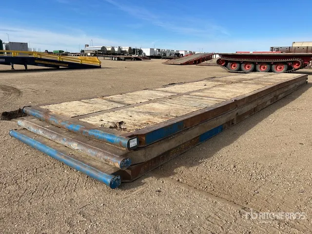 Quantity of (3) 8 ft x 40 ft Rig Mats
