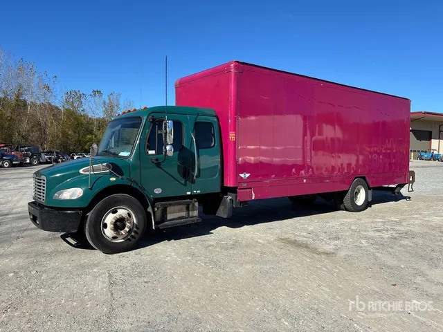 2016 Freightliner M2 106 4x2 Moving Extended Cab Van Truck