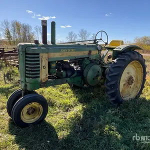 John Deere Model A 2WD Narrow Front Antique Tractor (Inoperable)