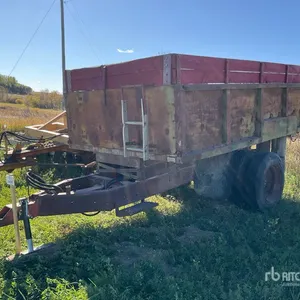 S/A 12 ft Dump Utility Trailer