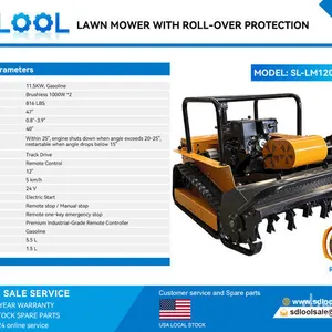 2026 SDLOOL SL-LM1200HD Remote Control Lawn Mower (Unused)