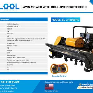2026 SDLOOL SL-LM1000HD Remote Control Lawn Mower (Unused)
