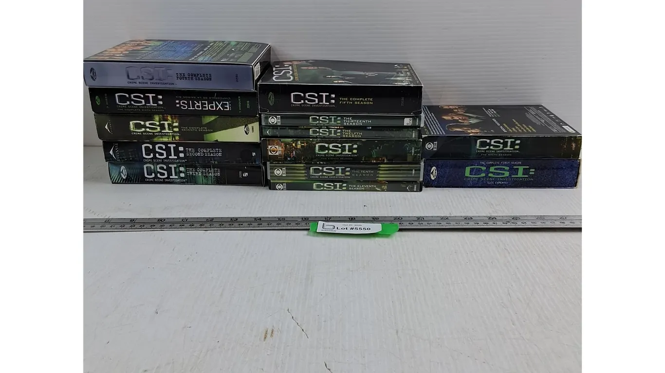 Collection of CSI DVDs - As Is