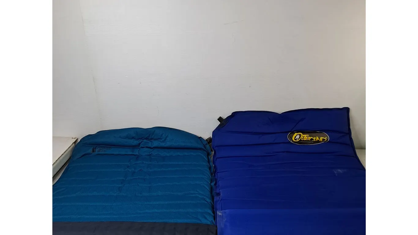 (2) Inflatable Camping Air Mattresses; Outbound & Mountian Equipment Co-op