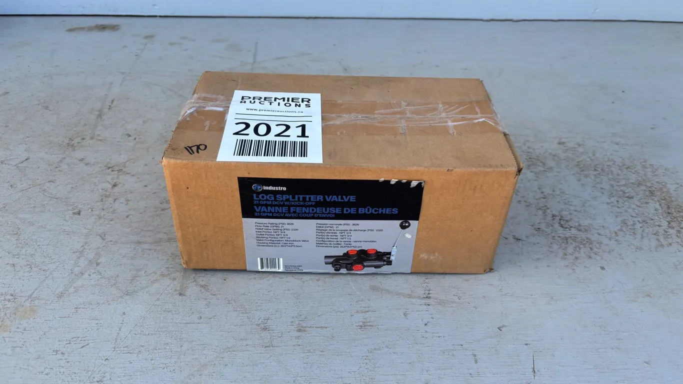 Industro Log Splitter Valve