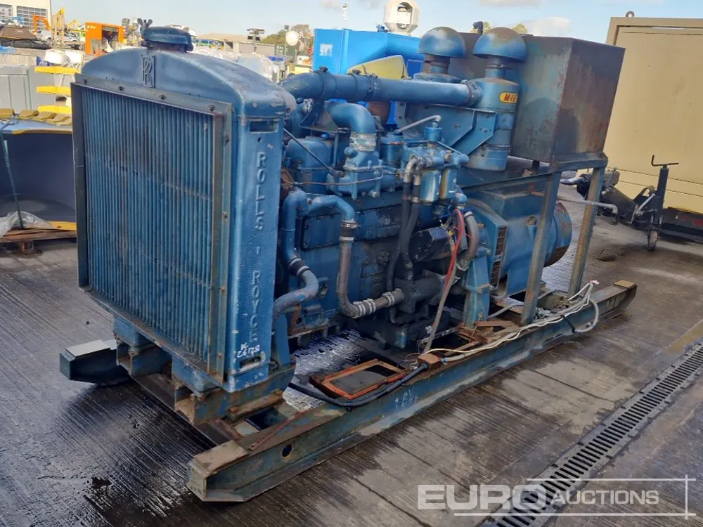 100kVA Generator, Rolls Royce Engine
