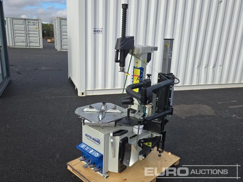 Unused Auto Mann 240Volt Tyre Changer