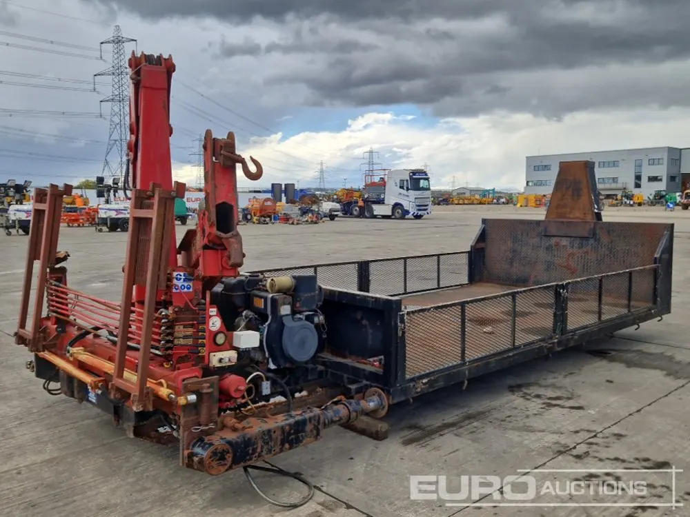 Body to suit Hook Loader Lorry, Amco Veba V80 7 2S Hydraulic Crane