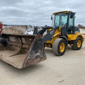John Deere 324K High Lift Wheel Loader With Bucket