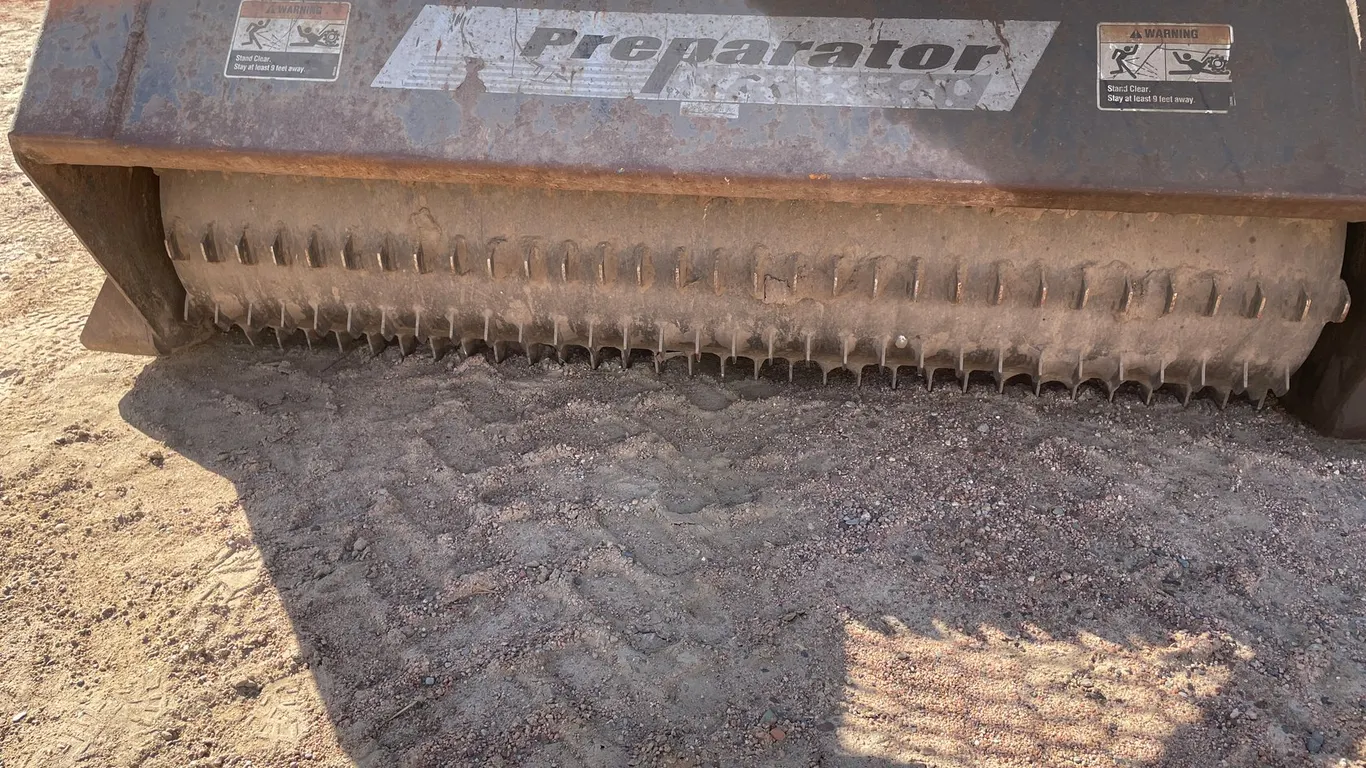 Preparator Auto Rake Attachment