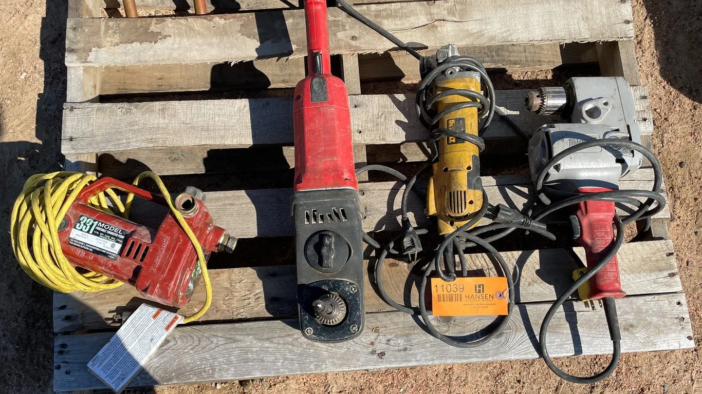 (4) Corded Power Tools