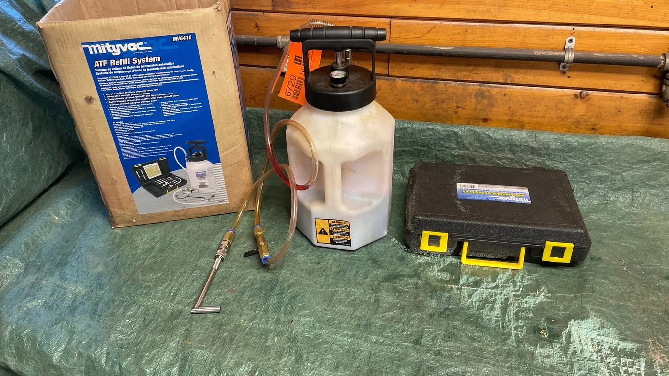 Mityvac MV6410 ATF Refill System with MVA5800 Adapter Kit