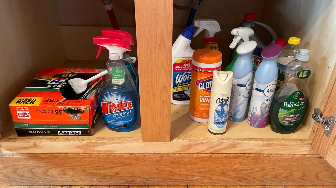 Contents to Kitchen Cabinets