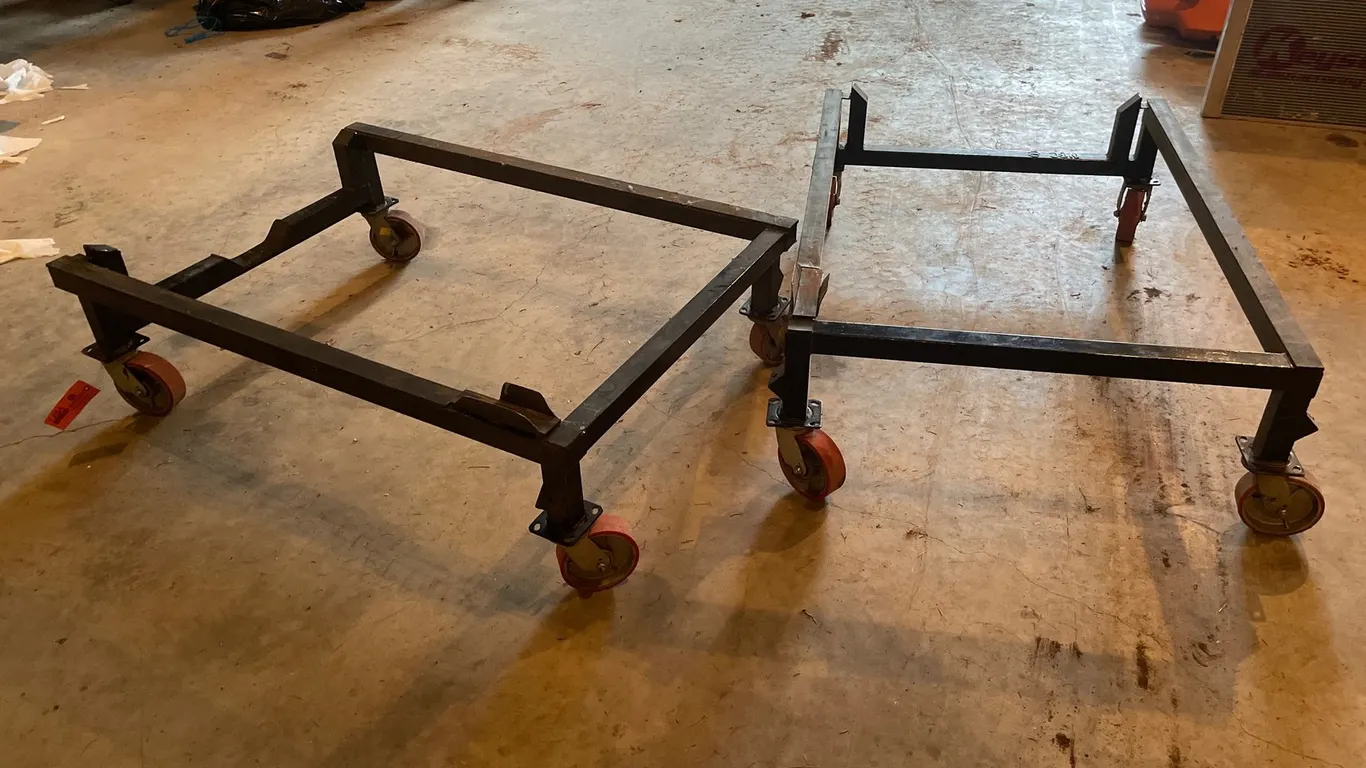 Welded Steel Rolling Frame Cart