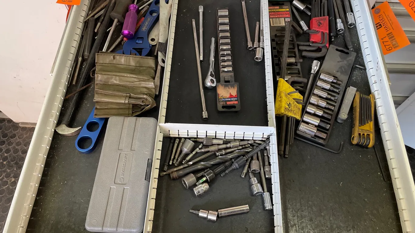 Hand Tools with Sockets, Hex Keys, Wrenches, and More