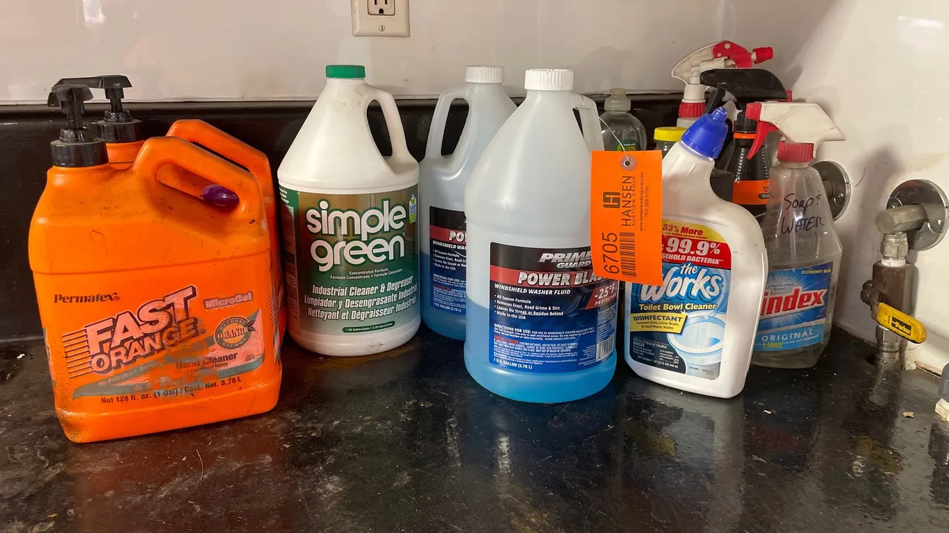 Hand Cleaner, Degreaser, Windshield Washer Fluid, and More