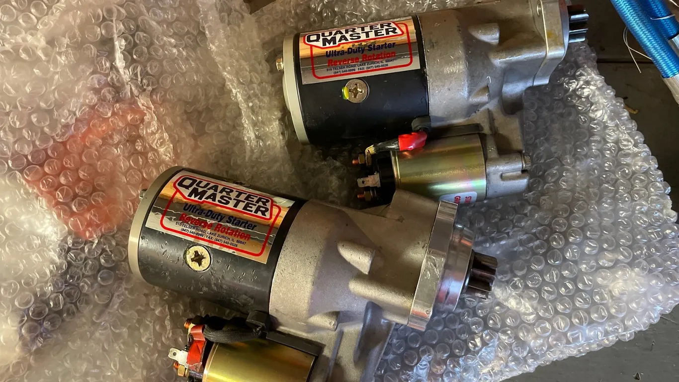 (2) Quarter Master Ultra-Duty Reverse Rotation Starters