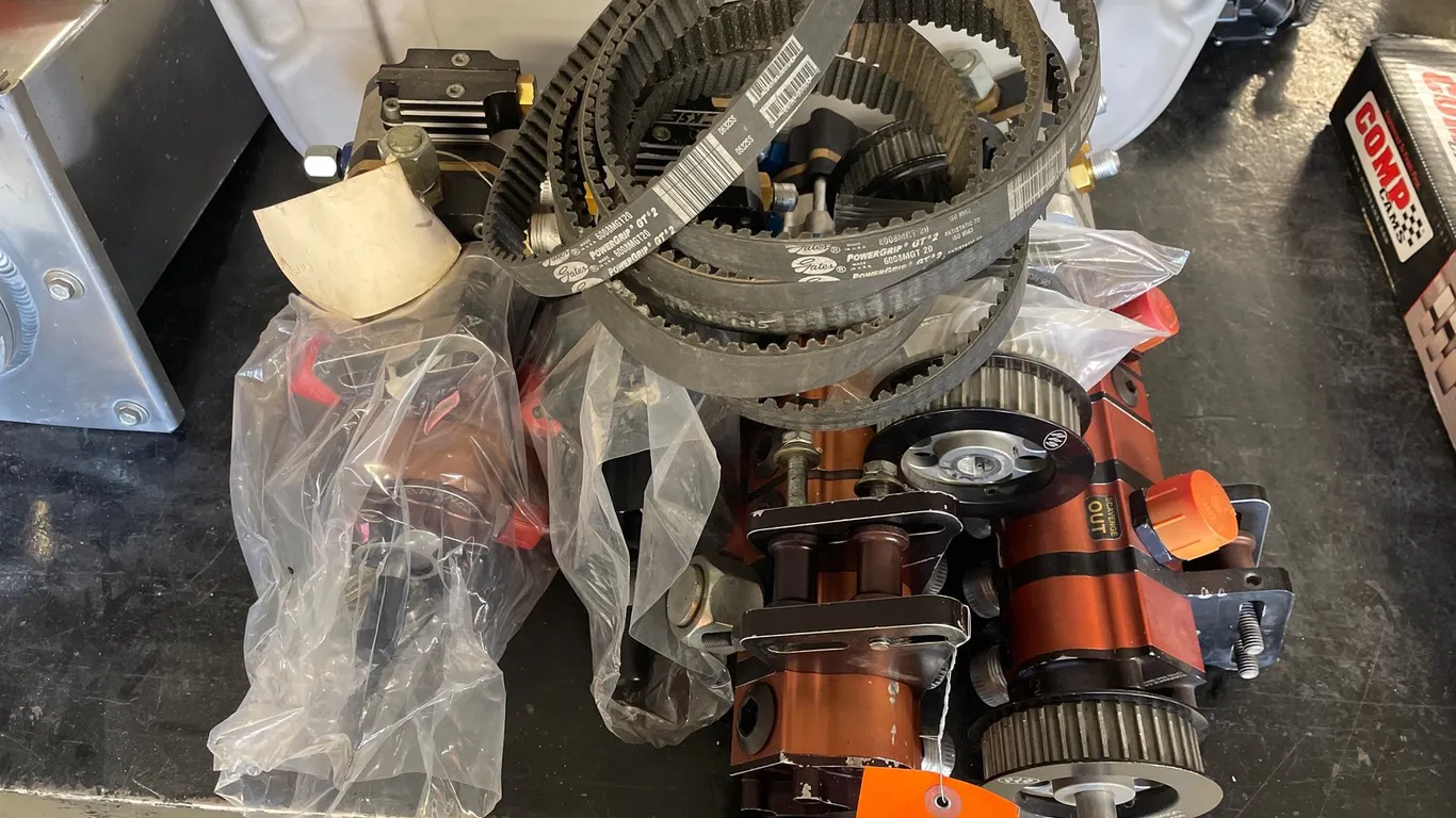 Dry Sump Oil Pumps and Drive Belts