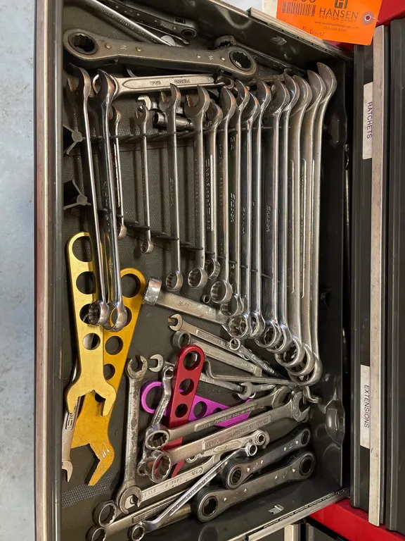 Combination, Ratcheting, and Box End Wrenches