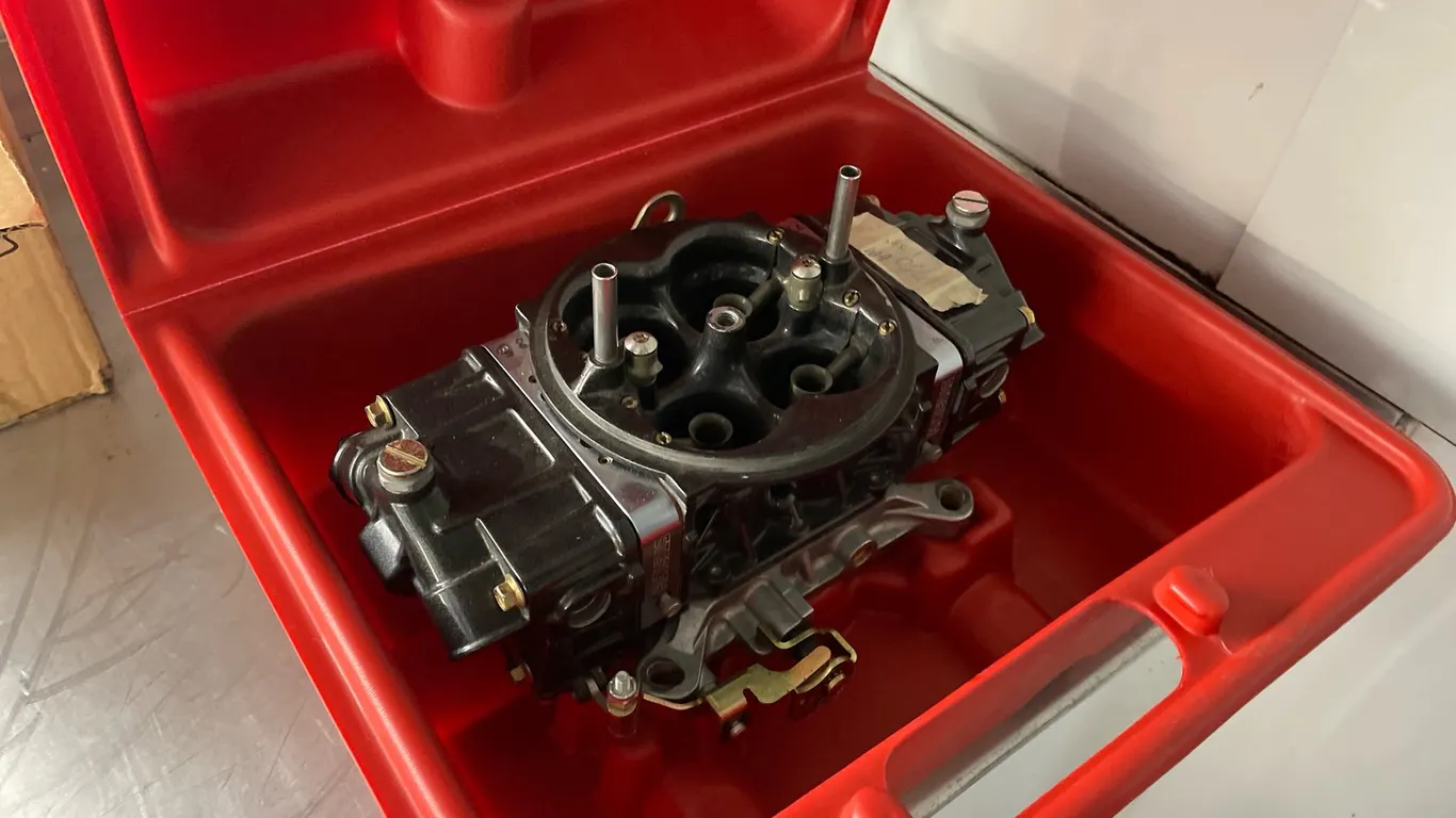 Stealth 4 Barrel Carburetor with Red Plastic Case