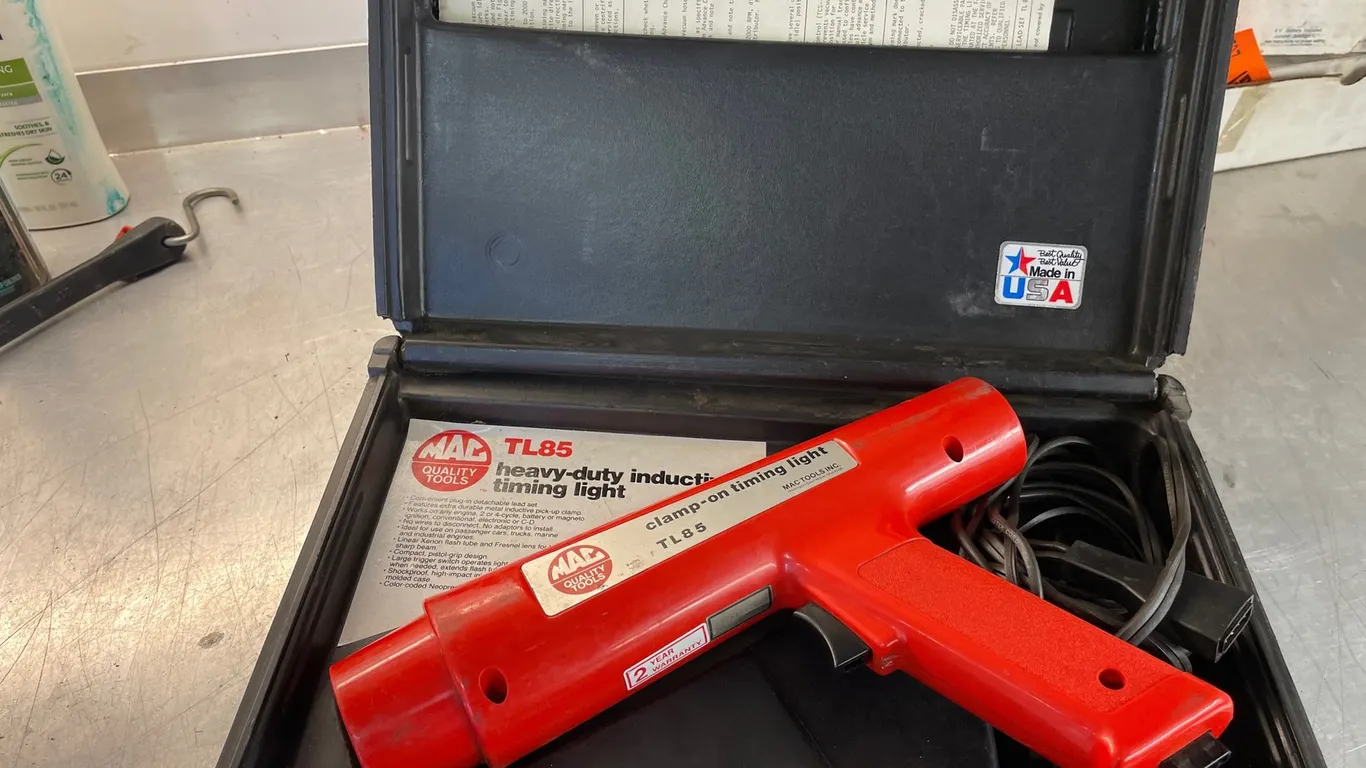 Mac Tools TL85 Inductive Timing Light with Case