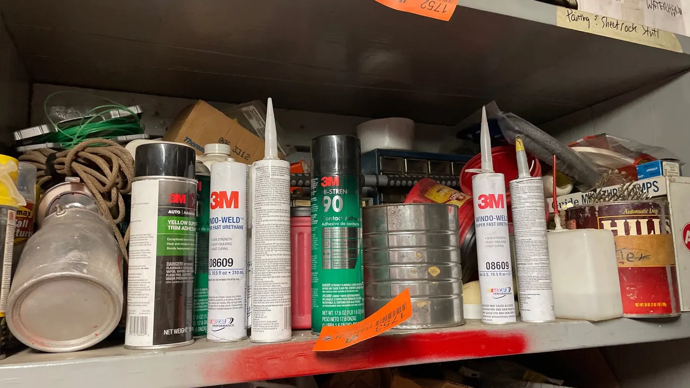 Workshop Adhesives, Hardware Organizers, Fasteners, and More