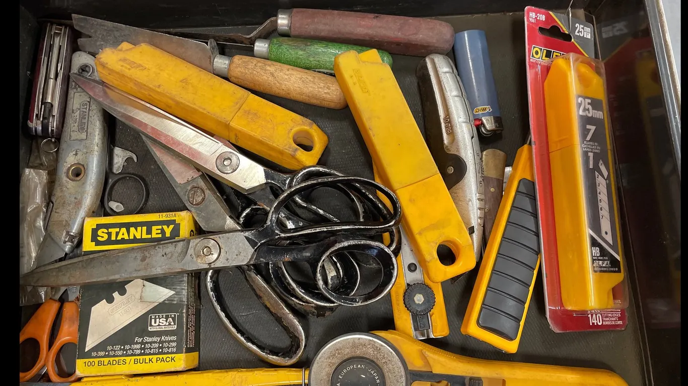 Cutting Tools, Shears, Utility Knives, Blades, and More