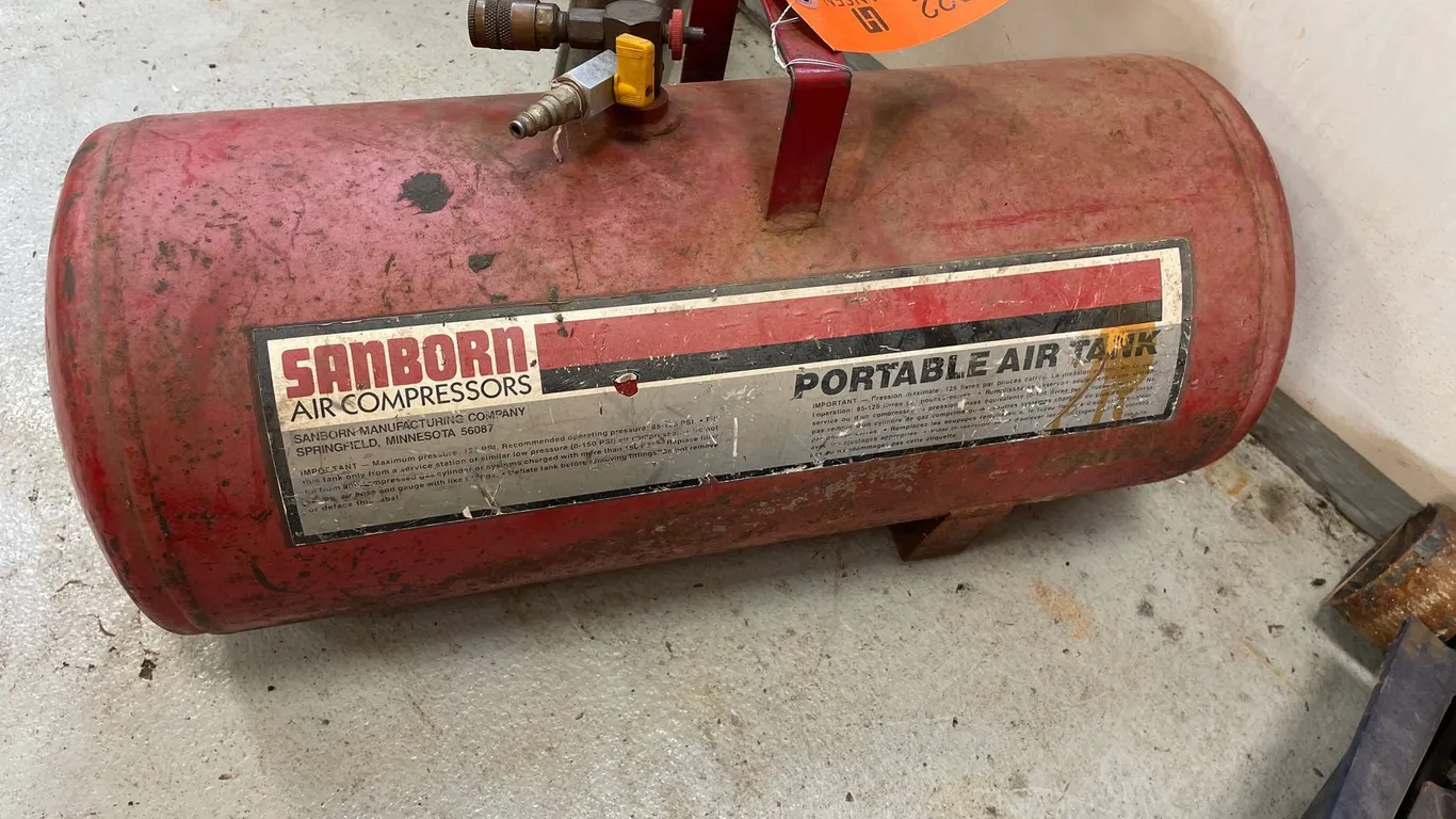 Sanborn Portable Air Tank