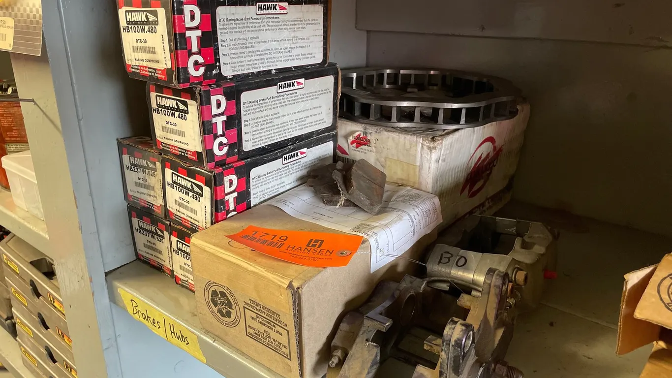 Brake Pads, Calipers, Vented Rotor, Wheel Hubs, and More
