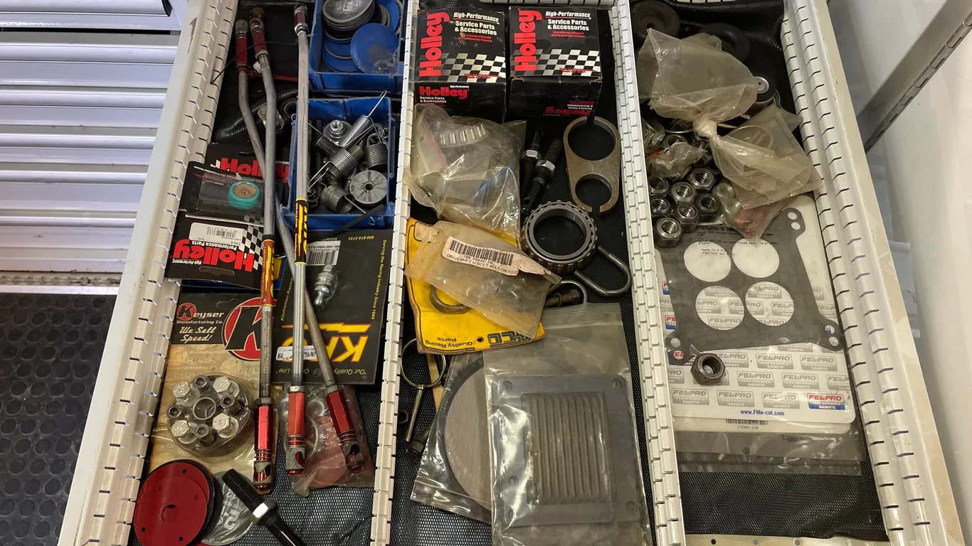 Automotive Racing Parts, Throttle Linkages, Gaskets, Hardware, and More
