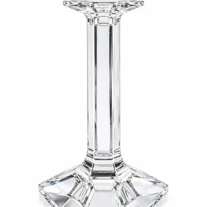 Baccarat Crystal Hexagonal Candlestick Holder