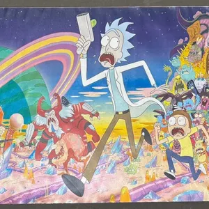 21 Rick and Morty Themed Posters, Approx. 15.5" x 23.5" Each