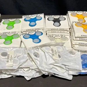 Bulk Lot of 114 Mixed Hand Spinners Assorted Colours and Styles With Some USB Cables
