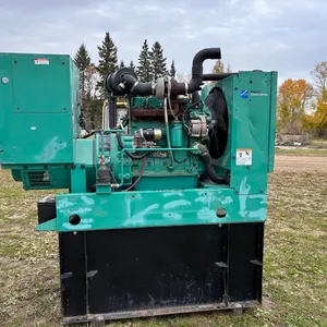 Cummins industrial generator 33 kw with a Cummins 4 cylinder diesel engine, very good, WATCH VIDEO   (GST 5% charged)